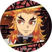 鬼滅の刃 缶バッジ 螺鈿風シリーズ 煉獄杏寿郎 [キャラクターグッズ]