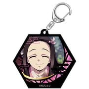 鬼滅の刃 アクリルキーホルダー 螺鈿風シリーズ 竈門禰豆子 [キャラクターグッズ]