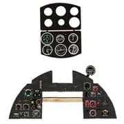 YMA2405 1/24 タイフーン後期 着色計器板 （エアフィクス用） [プラモデル用パーツ]