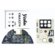 YMA3274 1/32 ハリケーンMk.II 着色計器板 （レベル用） [プラモデル用パーツ]