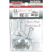 ANR-0001 リベットヘッド（洋白） LL 30本入 [プラモデル用パーツ]
