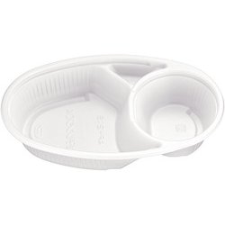カレー容器 AP-213 白（50入）本体 180252 GKL3401