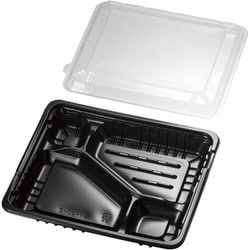 FM弁当容器 透明蓋付（20セット入）大C XBV0802
