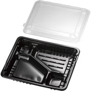 XBV0802 [FM弁当容器 透明蓋付（20セット入）大C]