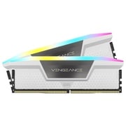 VENGEANCE RGB DDR5 UDIMM 32GB (16GB×2) DDR5-5600 (PC5-44800) CL40/1.25V XMP3.0 White CMH32GX5M2B5600C40W