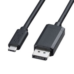 Type C - DisplayPort 変換ケーブル 2m KC-ALCDP20K