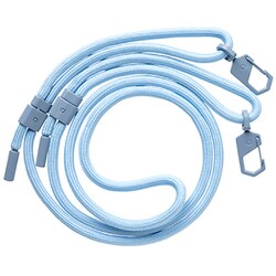41-957684 [iFace Hang and ショルダーストラップ ロープ ペールブルー]