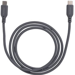 humor USB 2.0 CABLE TYPE-C to TYPE-C 1.0m グレーブラック 669-961469