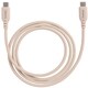 humor USB 2.0 CABLE TYPE-C to TYPE-C 1.0m ベージュ 669-961483