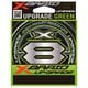 XBRAID UPGRADE X8 MONO GREEN 300m 1.5号 30Lb