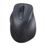 Bluetooth マウス 静音 ワイヤレスマウス 無線 5ボタン 左手専用 抗菌 Mサイズ 2台接続可 EX-G ブラック M-XGM31BBSKBK
