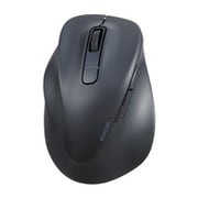 Bluetooth マウス 静音 ワイヤレスマウス 無線 5ボタン 左手専用 抗菌 Sサイズ 小型 2台接続可 EX-G ブラック M-XGS31BBSKBK
