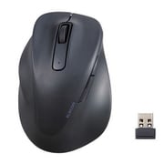 無線 マウス 静音 ワイヤレスマウス 5ボタン 左手専用 抗菌 Sサイズ 小型 EX-G ブラック M-XGS31DBSKBK