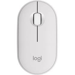 ワイヤレスマウス PEBBLE MOUSE 2 M350S Bluetooth 3ボタン EasySwitch搭載 オフホワイト M350sOW
