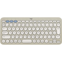 ロジクール PEBBLE KEYS 2 K380S グレージュ K380sGY