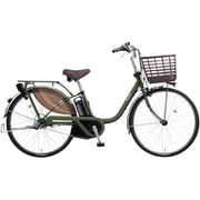 電動アシスト自転車 ビビ・EX 26インチ 内装3段変速 16Ah マットモスグリーン BE-FE632G