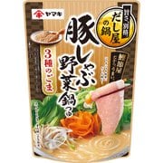 豚しゃぶ野菜鍋つゆ 3種のごま ストレートタイプ 750g