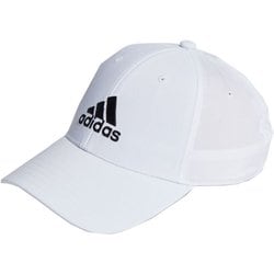 刺しゅうロゴ 軽量ベースボールキャップ DKH27 II3552 ホワイト/ブラック OSFXサイズ(57-60cm) [キャップ]
