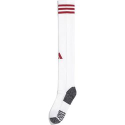 ADI 23 SOCK Z8331 IB4921 ホワイト/チームパワーレッド Lサイズ(28-30cm) [サッカー ソックス]