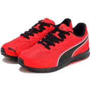 スピードモンスター PL スニーカー 195364 19 PUMA Red-PUMA Black-PUMA White 23cm [ランニングシューズ キッズ]