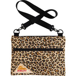 DP フラット ポーチ SM DP FLAT POUCH SM 32592427 Gold Leopard [アウトドア サコッシュ]