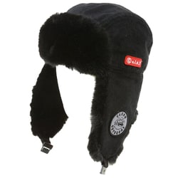 キッズシーディー ボンバーキャップ KIDS CD BOMBER CAP RB7007KD BLACK [アウトドア 帽子 キッズ]