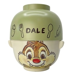 ディズニー チップとデール デール 汁椀・お茶碗 セット 大 約480ml 水彩タッチ SAN3247-6