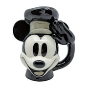 ウォルト ディズニー カンパニー 創立100周年 D100 ミッキーマウス 3D マグカップ 蒸気船ウィリー 約400ml SAN4176