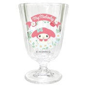 SAN4215-3 [サンリオ （SANRIO） マイメロディ グラス 脚付き マイメロ 約190ml]