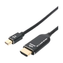 miniDisplayPort - HDMI 変換ケーブル 2m 4K60Hz対応 DPM-4KC20/BK