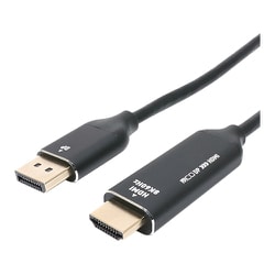 DisplayPort - HDMI 変換ケーブル 2m 8K60Hz/4K120Hz対応 DP-HDC8K20/BK