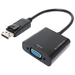 DisplayPort - D-sub 15ピン 変換アダプタ DP-DSA1/BK