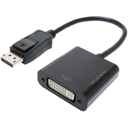 DisplayPort - DVI 24ピン 変換アダプタ DP-DVA1/BK