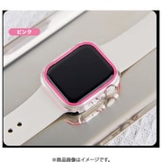 AW-003C45-PK [Apple Watch 45mm用 夜光 カバー ピンク]