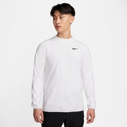 ナイキ ツアー DF L/S トップ PR MENS Mサイズ WHITE/(BLACK)