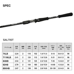 ヨドバシ.com - ダイワ Daiwa ソルティスト 711MLB 通販【全品