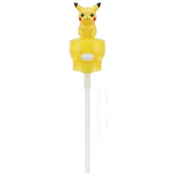 キャラクターグッズ PSHC6 ポケットモンスター ピカチュウ23 マスコット付ストローホッパー