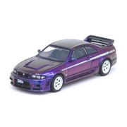 IN64-400R-HKTS23 1/64 日産 スカイライン GT-R R33 NISMO 400R ミッドナイトパープル II Hong Kong Toycar Salon 2023 [ダイキャストミニカー]