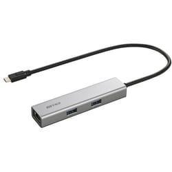HDMI/Type-C/Type-A対応 ドッキングステーション USB 3.2 Gen1対応 シルバー LUD-U3-CU301SV