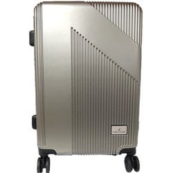 スーツケース 22インチ 修学旅行サイズ 拡張機能 シャンパンゴールド 370-1001
