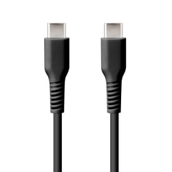 USB Type-C to Cケーブル 0.5m ブラック PG-YBCC05BK