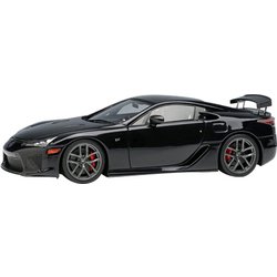 EM698B 1/43 レクサス LFA 2010 Rear Wing up ブラック [レジンキャストミニカー]