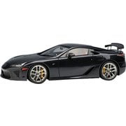 EM698E 1/43 レクサス LFA 2010 Rear Wing up パールグレー [レジンキャストミニカー]