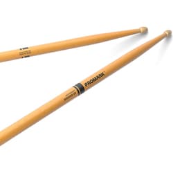 プロマーク ドラムスティック アクティブグリップ仕様 REBOUND 2B HICKORY ActiveGrip（Clear） Wood Tip R2BAGC