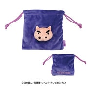 クレヨンしんちゃん フェイスマスコット巾着 ぶりぶりざえもん [キャラクターグッズ]