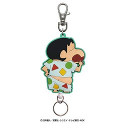 クレヨンしんちゃん ラバーリールキーホルダー ねむねむ [キャラクターグッズ]