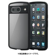PM-P233TSLFCBK [Google Pixel 8用 ケース ハイブリッド カバー 衝撃吸収 軽量 薄型 ワイヤレス充電可 ストラップホール付 TOUGH SLIM LITE ブラック]