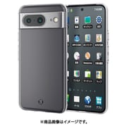 PM-P233UCTCR [Google Pixel 8用 ケース ソフト カバー 衝撃吸収 カメラレンズ保護設計 ワイヤレス充電可 ストラップホール付 極み設計 クリア]