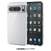 PM-P234HVCKCR [Google Pixel 8 Pro用 ケース ハイブリッド カバー 衝撃吸収 薄型 カメラレンズ保護設計 ワイヤレス充電可 ストラップホール付 極み設計 クリア]
