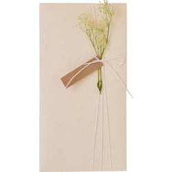 ミニスワッグ付きポチ袋 ホワイト 各1枚入 KPB-5003